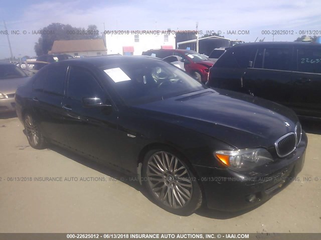 WBAHL83568DT12549 - 2008 BMW 750 I BLACK photo 1