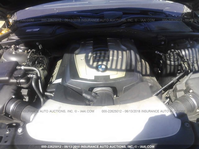 WBAHL83568DT12549 - 2008 BMW 750 I BLACK photo 10