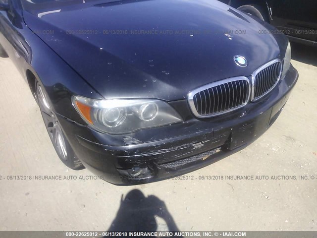 WBAHL83568DT12549 - 2008 BMW 750 I BLACK photo 6