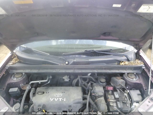 JTLKT324864053083 - 2006 TOYOTA SCION XB ბურგუნდია ფოტო 10