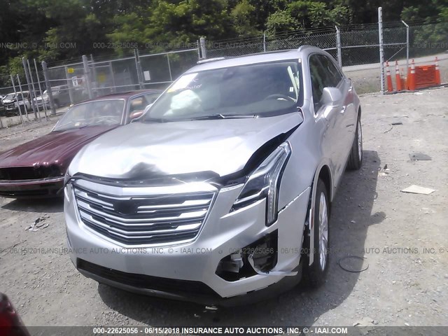 1GYKNERS1JZ141940 - 2018 CADILLAC XT5 PREMIUM LUXURY SILVER photo 6