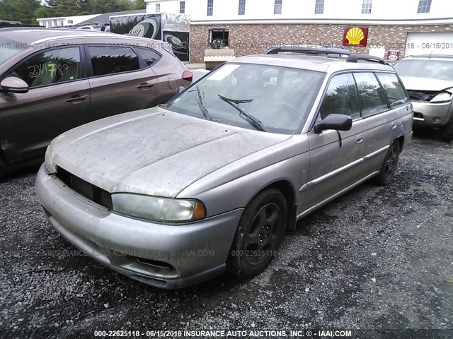 4S3BK4358X7300727 - 1999 SUBARU LEGACY L/30TH ANNIVERSARY L TAN photo 2