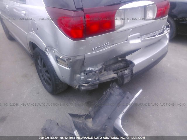 3G5DB03L56S653434 - 2006 BUICK RENDEZVOUS CX/CXL SILVER photo 6