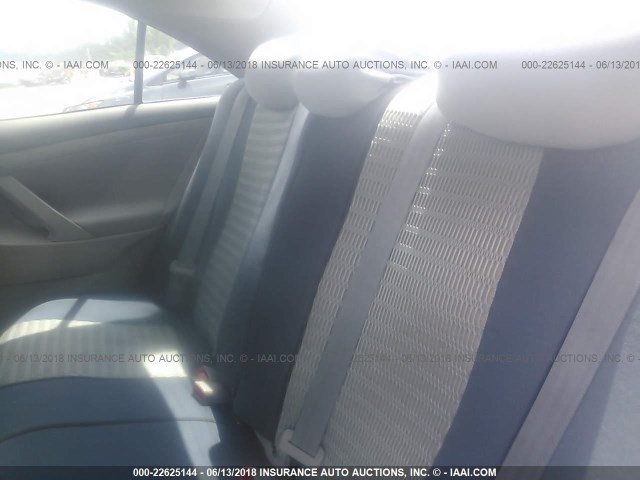 4T1BE46K58U791815 - 2008 TOYOTA CAMRY CE/LE/XLE/SE SILVER photo 8