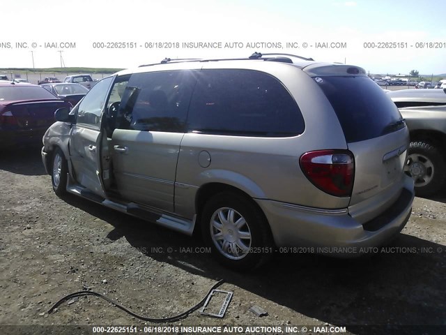 2A4GP54L66R634739 - 2006 CHRYSLER TOWN & COUNTRY TOURING GOLD photo 3