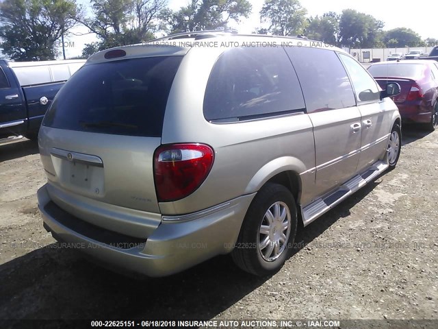 2A4GP54L66R634739 - 2006 CHRYSLER TOWN & COUNTRY TOURING GOLD photo 4