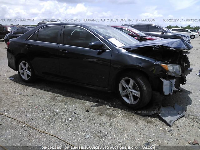 4T1BF1FK4CU522158 - 2012 TOYOTA CAMRY SE/LE/XLE 黑色 照片 1