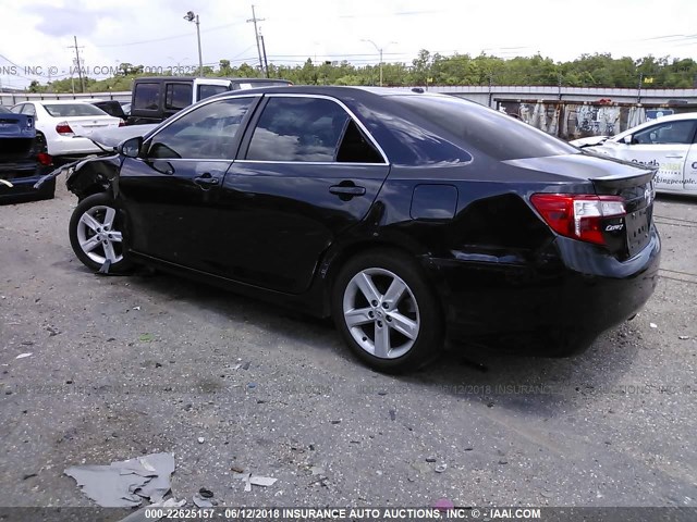 4T1BF1FK4CU522158 - 2012 TOYOTA CAMRY SE/LE/XLE 黑色 照片 3
