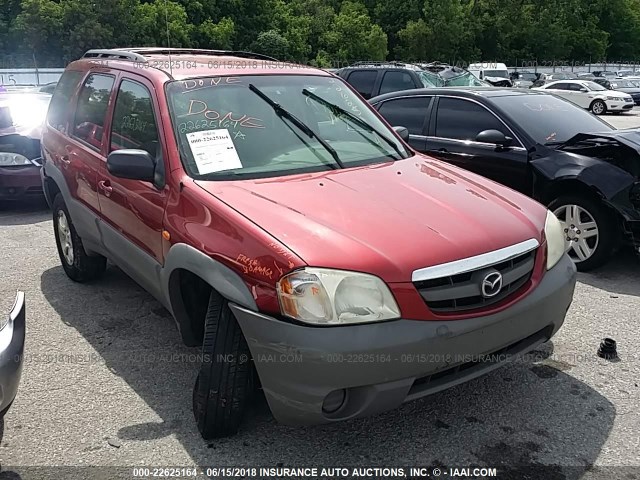 4F2YU06161KM59921 - 2001 MAZDA TRIBUTE DX 栗色 照片 1