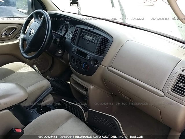 4F2YU06161KM59921 - 2001 MAZDA TRIBUTE DX 栗色 照片 5