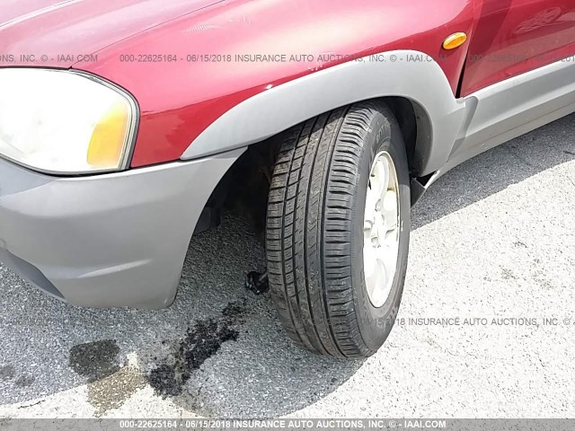 4F2YU06161KM59921 - 2001 MAZDA TRIBUTE DX 栗色 照片 6