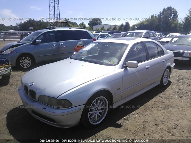 WBADT63452CH90259 - 2002 BMW 530 I AUTOMATIC SILVER photo 2