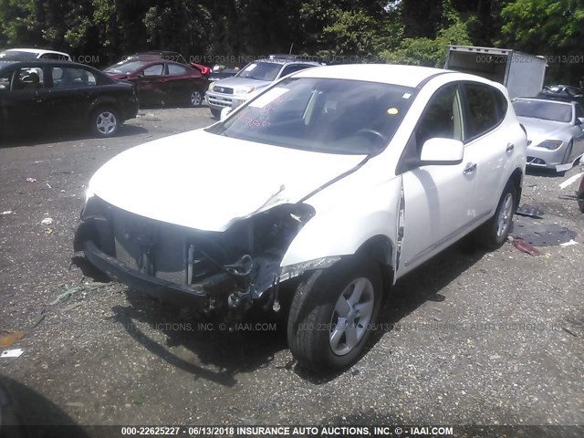 JN8AS5MV8DW113140 - 2013 NISSAN ROGUE S/SV WHITE photo 2