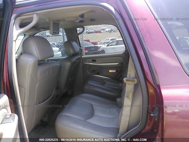 1GKEK63U43J214932 - 2003 GMC YUKON DENALI RED photo 8