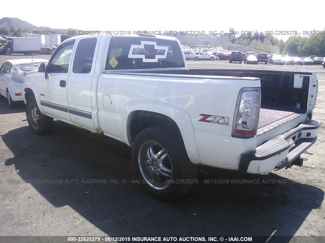 2GCEK19T041118496 - 2004 CHEVROLET SILVERADO K1500 WHITE photo 3