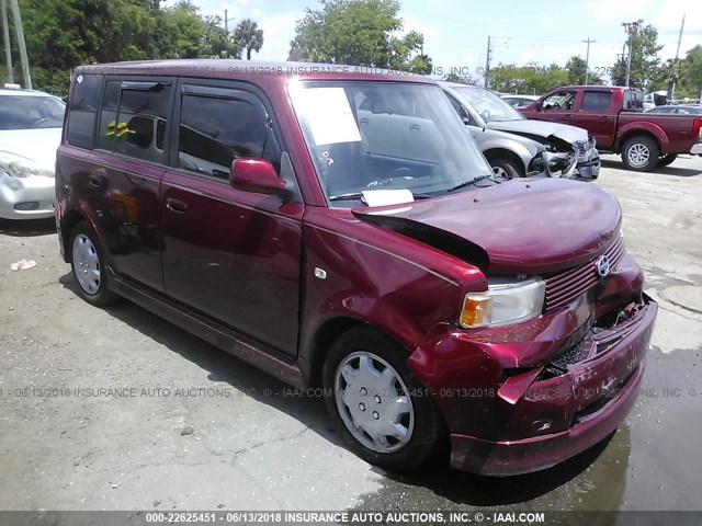 JTLKT324164107680 - 2006 TOYOTA SCION XB Qırmızı foto 1