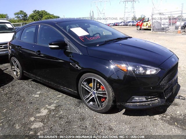 1FADP3L93HL281428 - 2017 FORD FOCUS ST BLACK photo 1