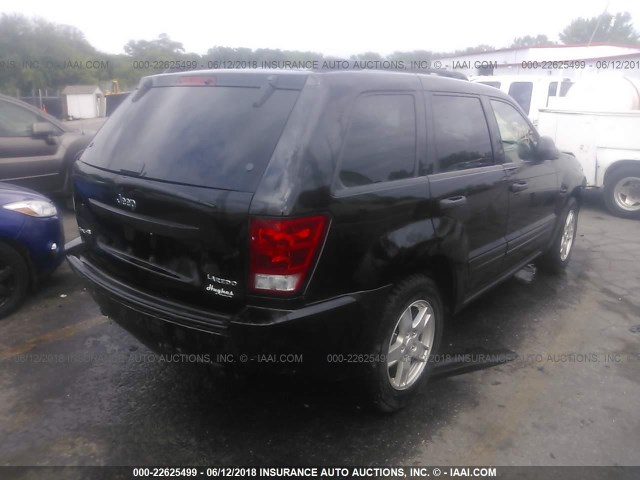 1J4GR48K55C712263 - 2005 JEEP GRAND CHEROKEE LAREDO/COLUMBIA/FREEDOM 黑色 照片 4