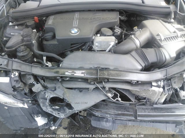 WBAVL1C55EVR94341 - 2014 BMW X1 XDRIVE28I GRAY photo 10