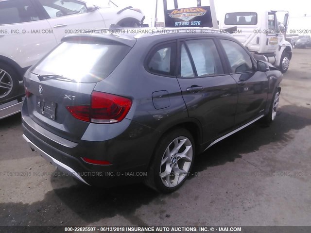 WBAVL1C55EVR94341 - 2014 BMW X1 XDRIVE28I GRAY photo 4