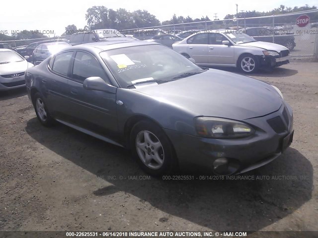 2G2WS542841376473 - 2004 PONTIAC GRAND PRIX GT2 ნაცრისფერი ფოტო 1