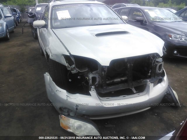 4S4BP67C064304160 - 2006 SUBARU LEGACY OUTBACK 2.5 XT LIMITED CREAM photo 6