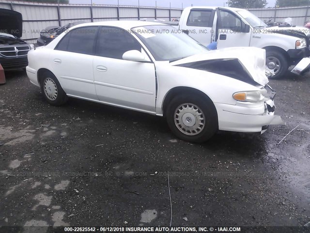 2G4WS52J631175493 - 2003 BUICK CENTURY CUSTOM WHITE photo 1