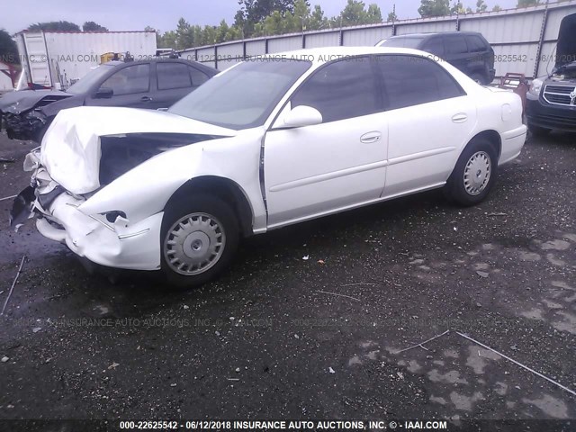 2G4WS52J631175493 - 2003 BUICK CENTURY CUSTOM WHITE photo 2