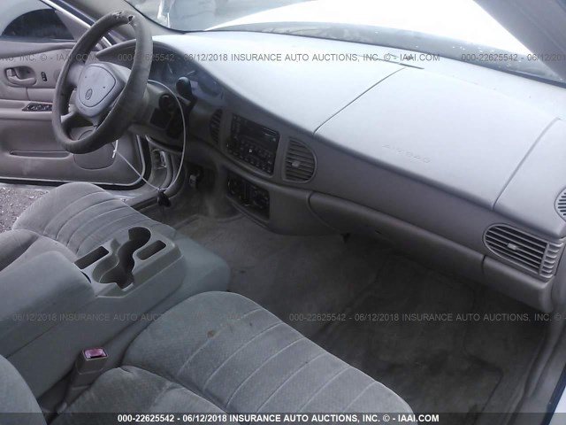 2G4WS52J631175493 - 2003 BUICK CENTURY CUSTOM WHITE photo 5