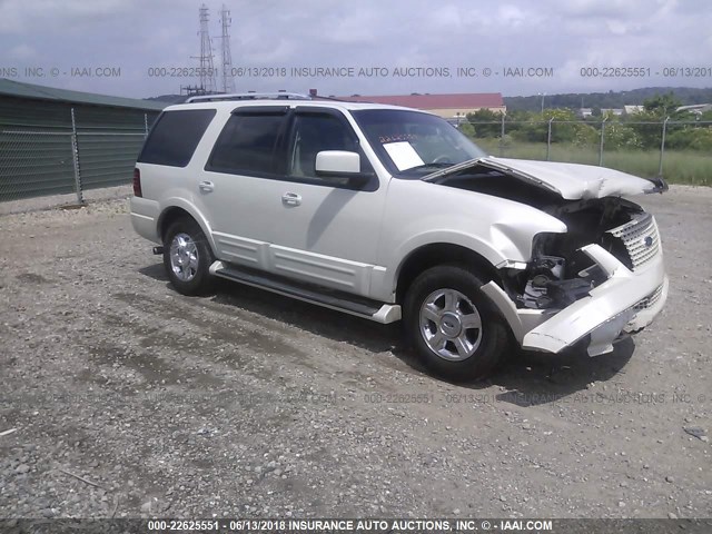 1FMFU20576LA24210 - 2006 FORD EXPEDITION LIMITED WHITE photo 1