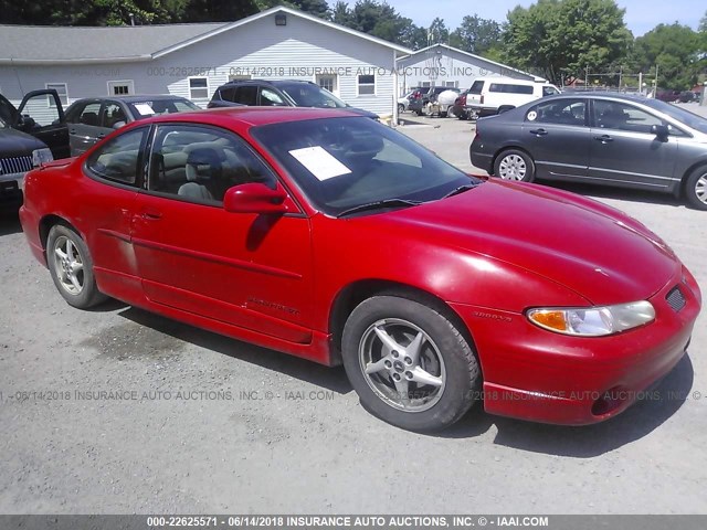 1G2WP12KXXF216816 - 1999 PONTIAC GRAND PRIX GT RED photo 1