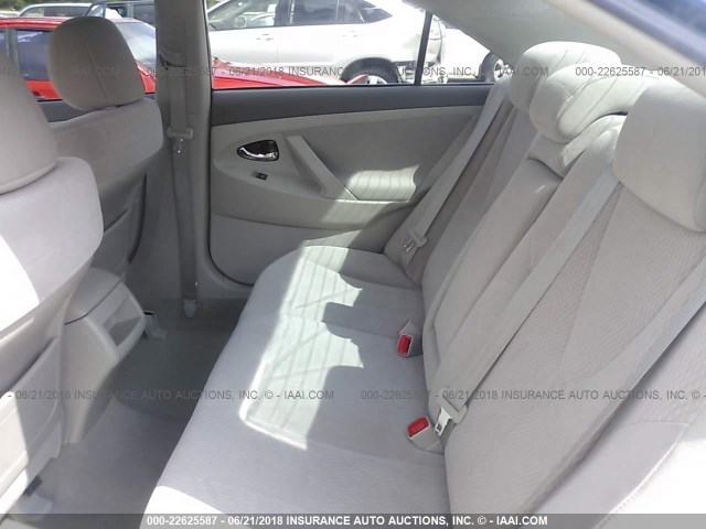 4T1BF3EK6BU770049 - 2011 TOYOTA CAMRY SE/LE/XLE BLUE photo 8