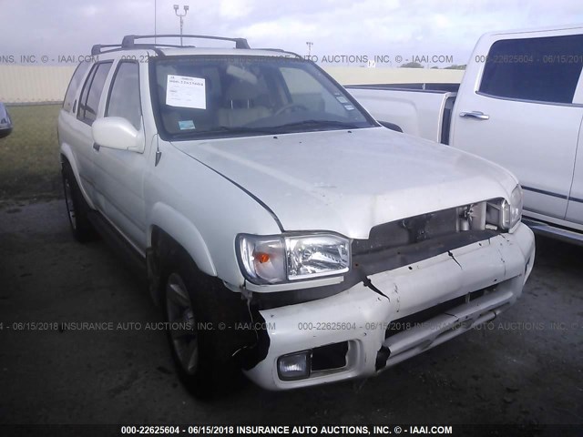 JN8DR09X32W666720 - 2002 NISSAN PATHFINDER LE/SE WHITE photo 1