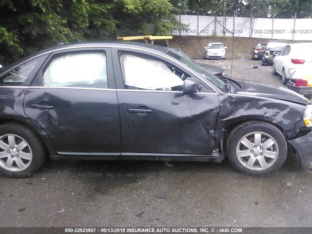 1FAHP24197G144750 - 2007 FORD FIVE HUNDRED SEL GRAY photo 6