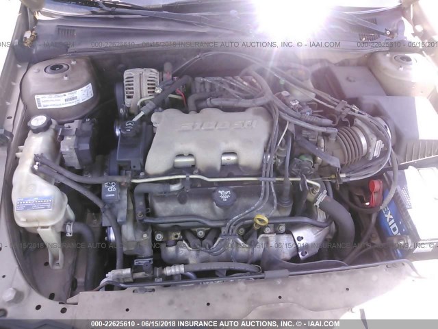 1G1NE52J53M721396 - 2003 CHEVROLET MALIBU LS 棕色 照片 10
