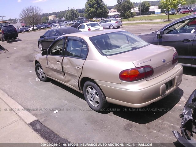 1G1NE52J53M721396 - 2003 CHEVROLET MALIBU LS 棕色 照片 3