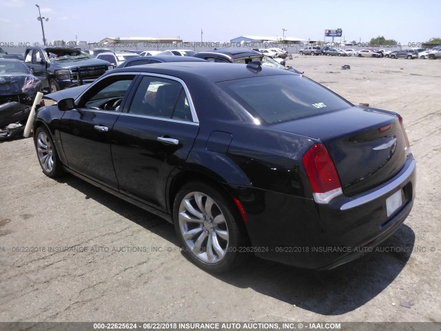 2C3CCAPG3FH739532 - 2015 CHRYSLER 300C PLATINUM BLACK photo 3