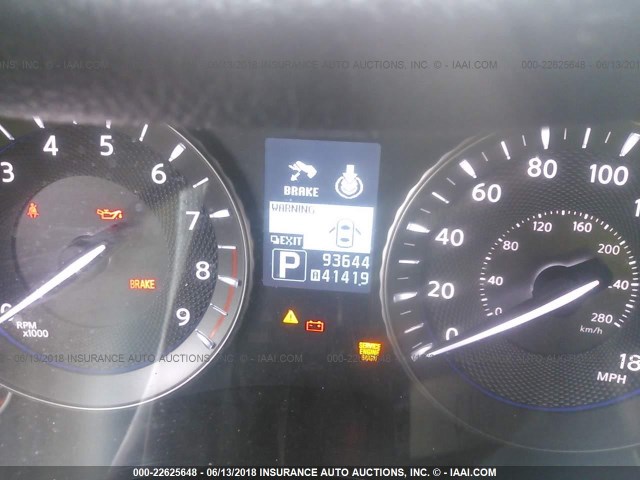 JN1BY1AR3BM370863 - 2011 INFINITI M37 X WHITE photo 7