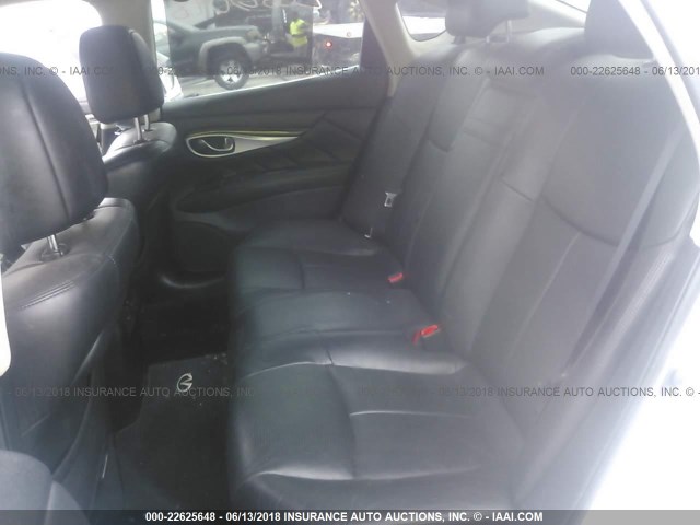 JN1BY1AR3BM370863 - 2011 INFINITI M37 X WHITE photo 8