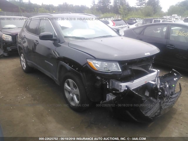 3C4NJDBB8JT314086 - 2018 JEEP COMPASS LATITUDE 黑色 照片 1