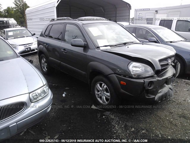 KM8JN12D97U523785 - 2007 HYUNDAI TUCSON SE/LIMITED GRAY photo 1