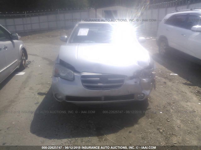 JN1DA31A83T435278 - 2003 NISSAN MAXIMA GLE/SE SILVER photo 6