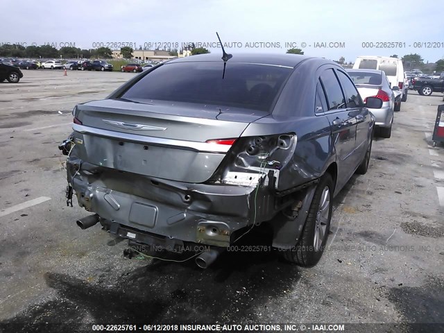 1C3CCBBG8CN316669 - 2012 CHRYSLER 200 TOURING GRAY photo 6