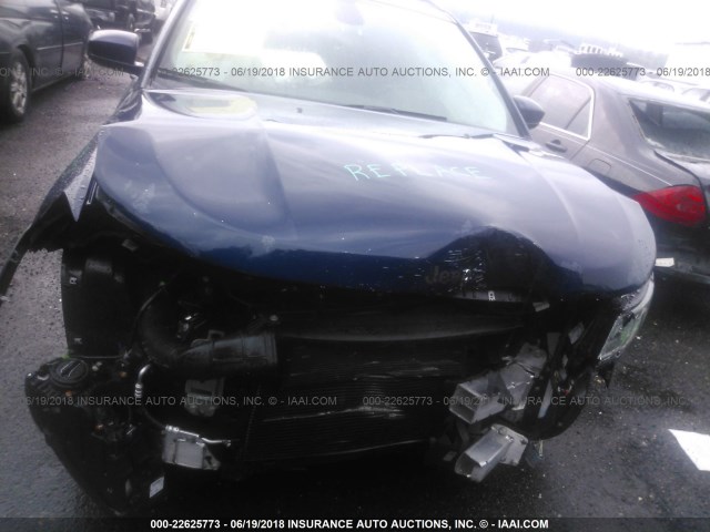 3C4NJDBB4JT223641 - 2018 JEEP COMPASS LATITUDE 蓝色 照片 6