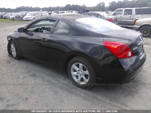 1N4AL24E08C290723 - 2008 NISSAN ALTIMA 2.5S BLACK photo 3