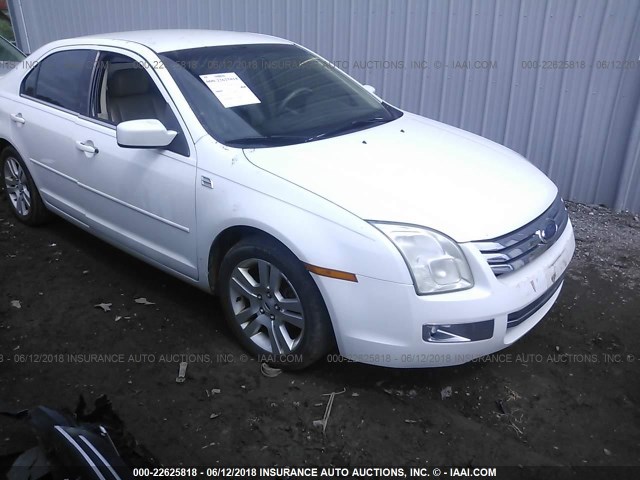 3FAFP08166R117342 - 2006 FORD FUSION SEL WHITE photo 1