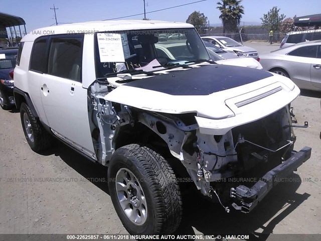 JTEBU4BF8DK149199 - 2013 TOYOTA FJ CRUISER WHITE photo 1