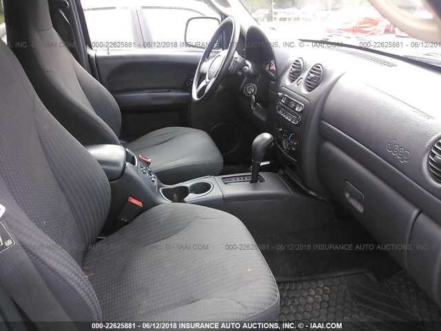 1J4GL48K13W569907 - 2003 JEEP LIBERTY SPORT/FREEDOM ლურჯი ფოტო 5