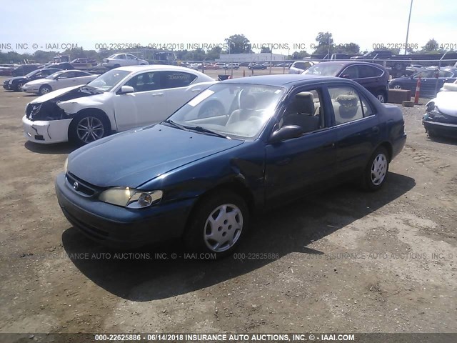 2T1BR12E1XC248920 - 1999 TOYOTA COROLLA VE/CE/LE 深蓝色 照片 2