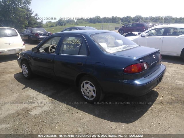 2T1BR12E1XC248920 - 1999 TOYOTA COROLLA VE/CE/LE 深蓝色 照片 3